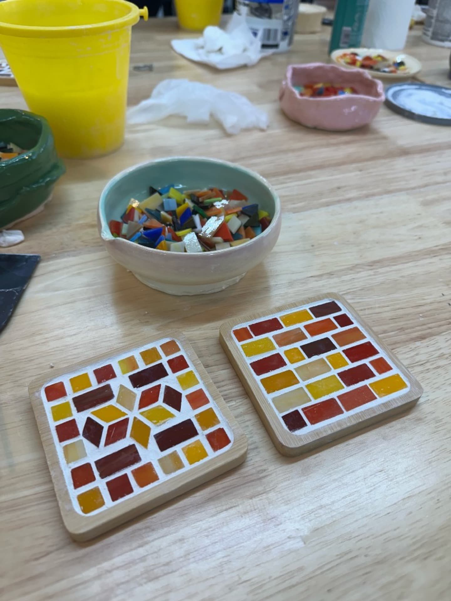 Mosaic Coasters